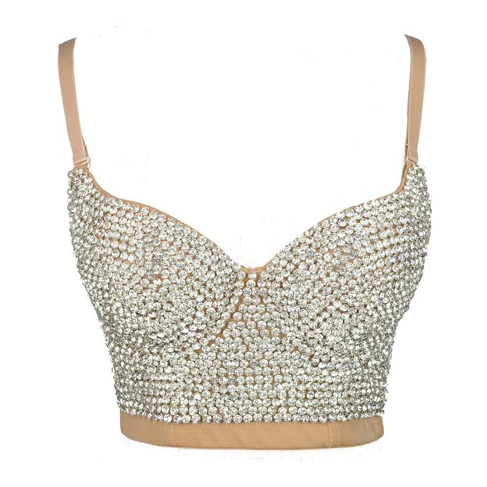 Amazon.com: ELLACCI Women's Rhinestone Diamond Push up